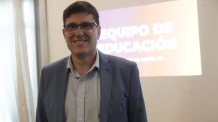 José Goity, ministro de Eduación de Santa Fe