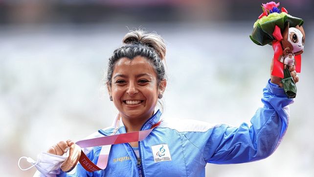 La entrerriana Antonella Ruiz Díaz consiguió la primera medalla para Argentina en los Juegos Paralímpicos de Tokio.&nbsp;