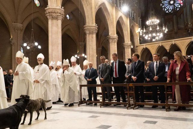 Misa a un año de la muerte del Papa Francisco: todo el arco político lo recordó en la Basílica de Luján