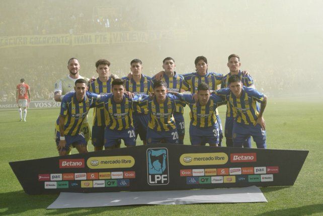 El equipo de Central que Jorge Almirón puso en cancha para el choque ante Independiente.