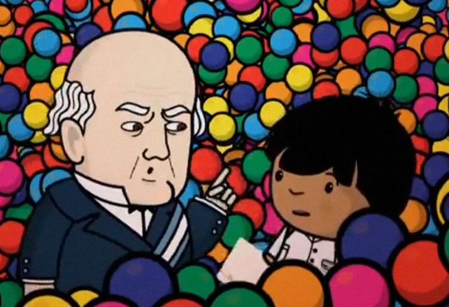 El canal Paka Paka ofuscó al gobierno de San Juan con su pintura de Domingo Faustino Sarmiento.