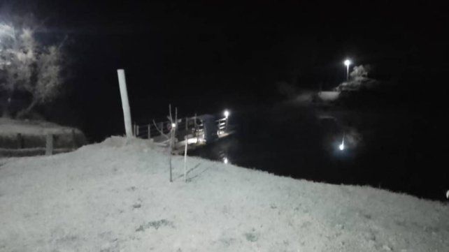 Se registra un martes con amanecer helado en Entre Ríos