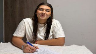 Camila Pérez Torquati cruzó fronteras para cumplir su sueño