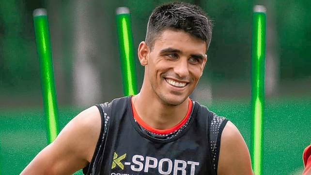 Nicolás Leguizamón será titular este lunes cuando Colón reciba a San Lorenzo.