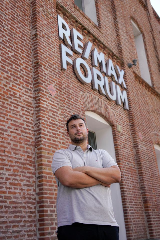 Joaquín Maini Cuneo, asesor comercial de Remax Forum, comercializa el emprendimiento desde el minuto cero.