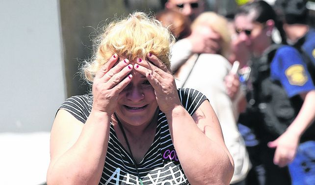 incontenible. El dolor de familiares y allegados a las víctimas se vio en cada uno de quienes llegaron al lugar.