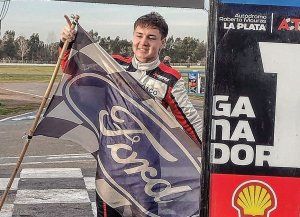 El entrerriano Manuel Borgert logró una nueva victoria en el campeonato