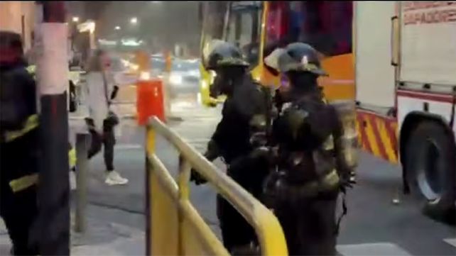 Principio de incendio en un colegio del centro de Rosario: solo un susto