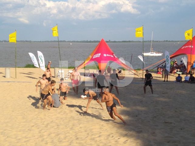 El Beach Rugby fue un éxito