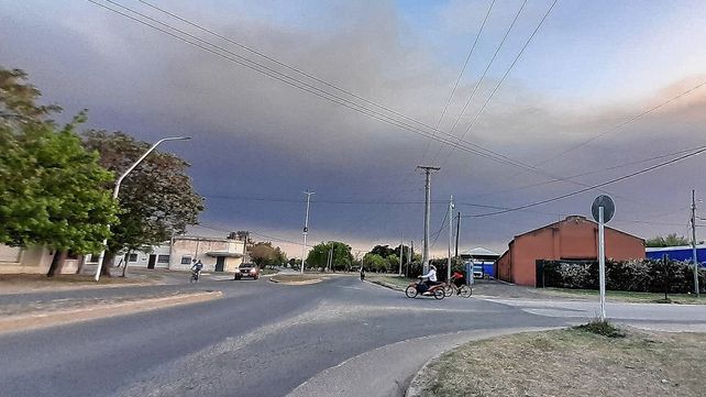 El SMN alerta por incendios y humo en el sur de Entre Ríos