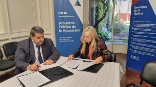 El MPA firmó un convenio para asistir económicamente a víctimas de delitos