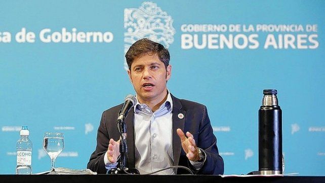 Axel Kicillof. Gobernador de Buenos Aires. 