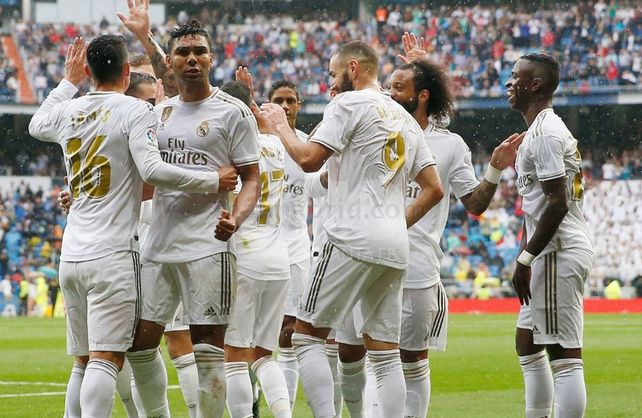 Real Madrid superó a Levante con dos tiempos dispares