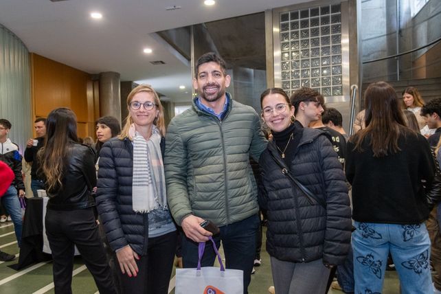 Emilia Caballero, Diego Saucedo y Juliana Pérez   