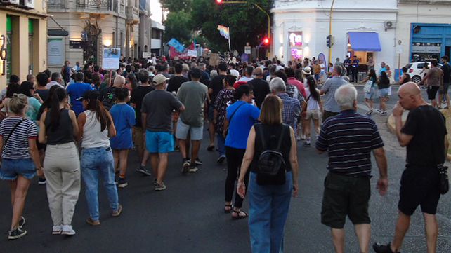 La Marcha Federal del Orgullo antifascista y antirracista replicó en varias ciudades de Entre Ríos. Postales de Concordia.&nbsp;