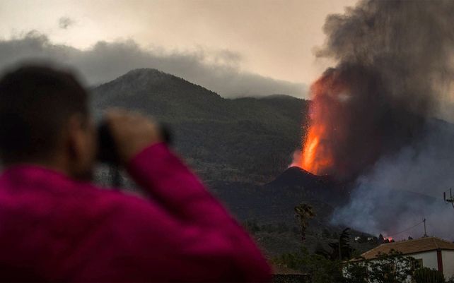 La erupción del volcán de La Palma en imágenes