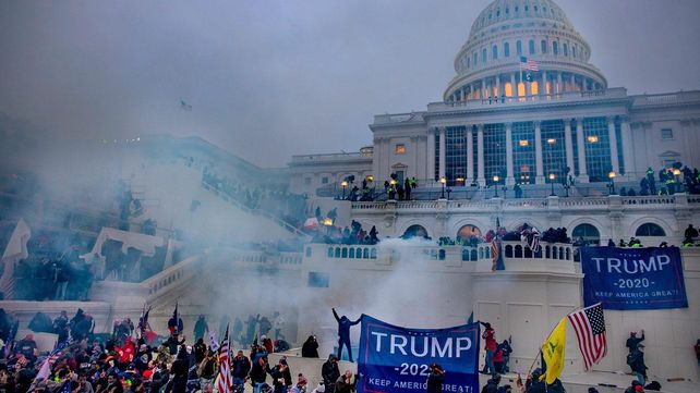 Hoy se cumplen tres años del asalto al Capitolio por parte de partidarios de Donald Trump