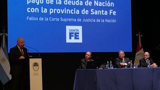 Lifschitz presentó una propuesta para cobrar la deuda de la Nación por coparticipación