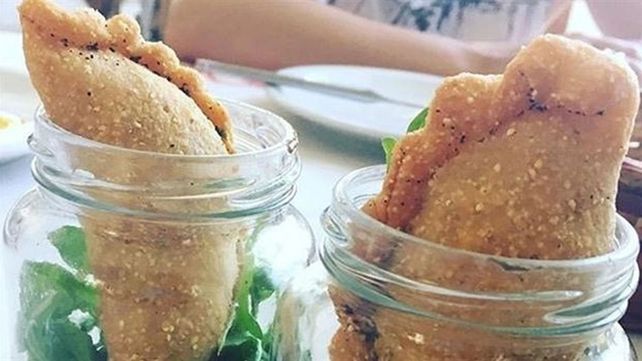 Empanadas en frasco, la nueva polémica en las redes sociales