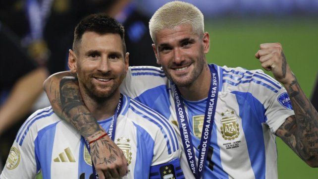 Rodrigo De Paul confesó ver las lágrimas de Lionel Messi durante la final de la Copa América.
