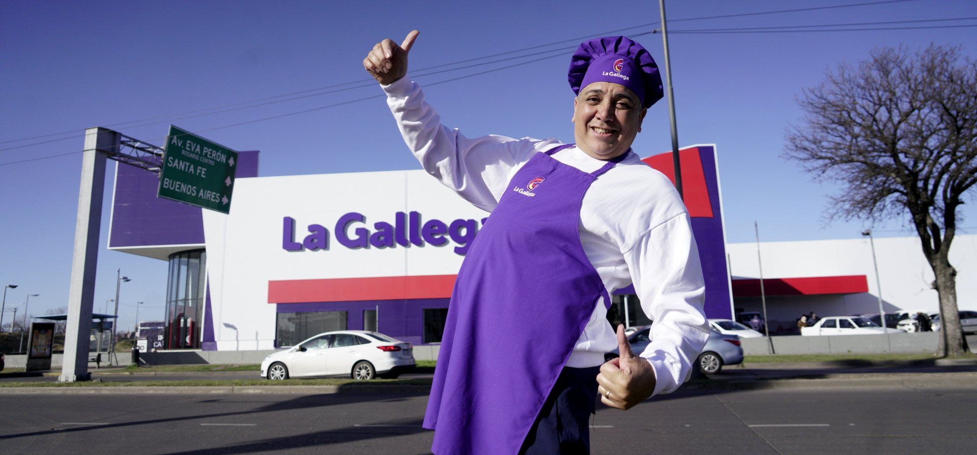 La Gallega supermercados encontró entre sus filas a un influencer 100% real