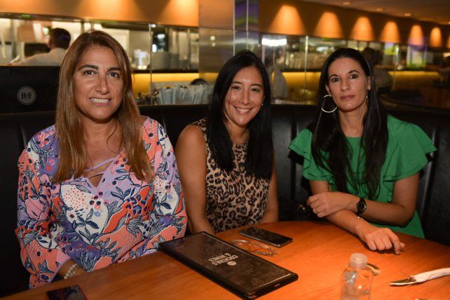 Gabriela Kabichian , Eugenia Carbone y Carla Gallardo.