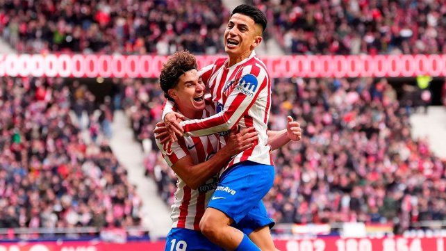 Con un golazo de Almada, Atlético de Madrid aplastó al Mallorca en La Liga