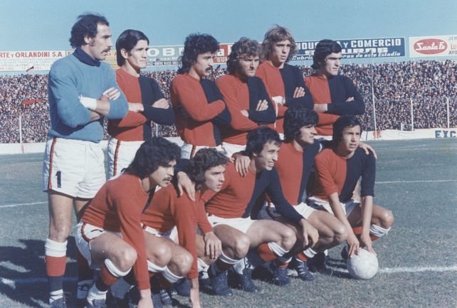 La formación de Newell’s en la tarde inolvidable del 2 de junio de 1974 en Arroyito.