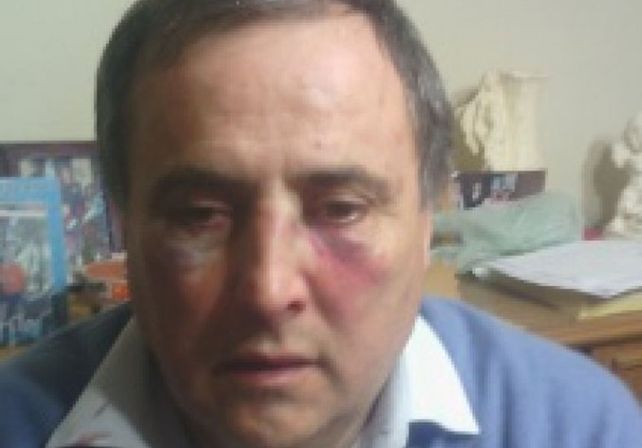 Secuelas. Por el grave incidente los docentes no dieron clases. Foto Gentileza/MinutoUno