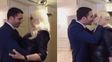 ¡grande susana! la diva encanto al galan de velvet  que le dio un beso en la boca