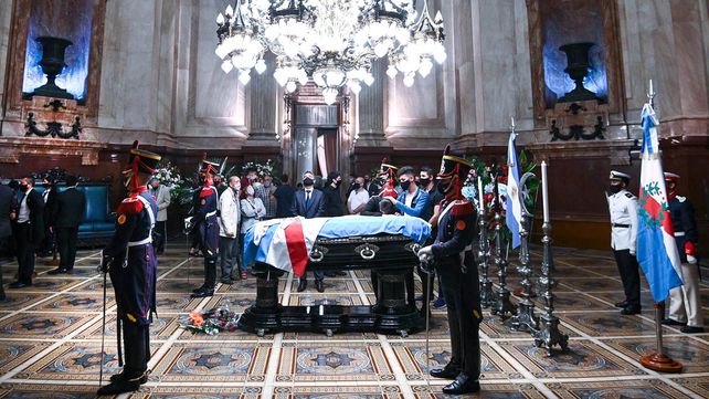 El&nbsp;velatorio&nbsp;del expresidente&nbsp;Carlos Menem