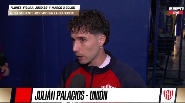 Cómo cayeron en el mundo Unión las explosivas declaraciones de Julián Palacios