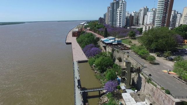 Proyectan un paseo sobre el río entre el parque España y los clubes de pesca