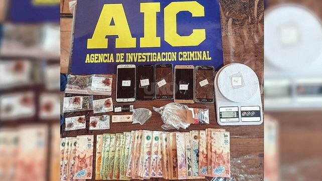 En los allanamientos en barrio Obligado en Reconquista hallaron drogas