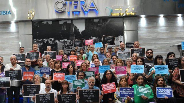 CTERA convocó a un paro nacional docente para este jueves
