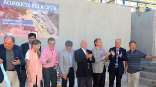 Lifschitz inauguró el acueducto de la costa en Rincón