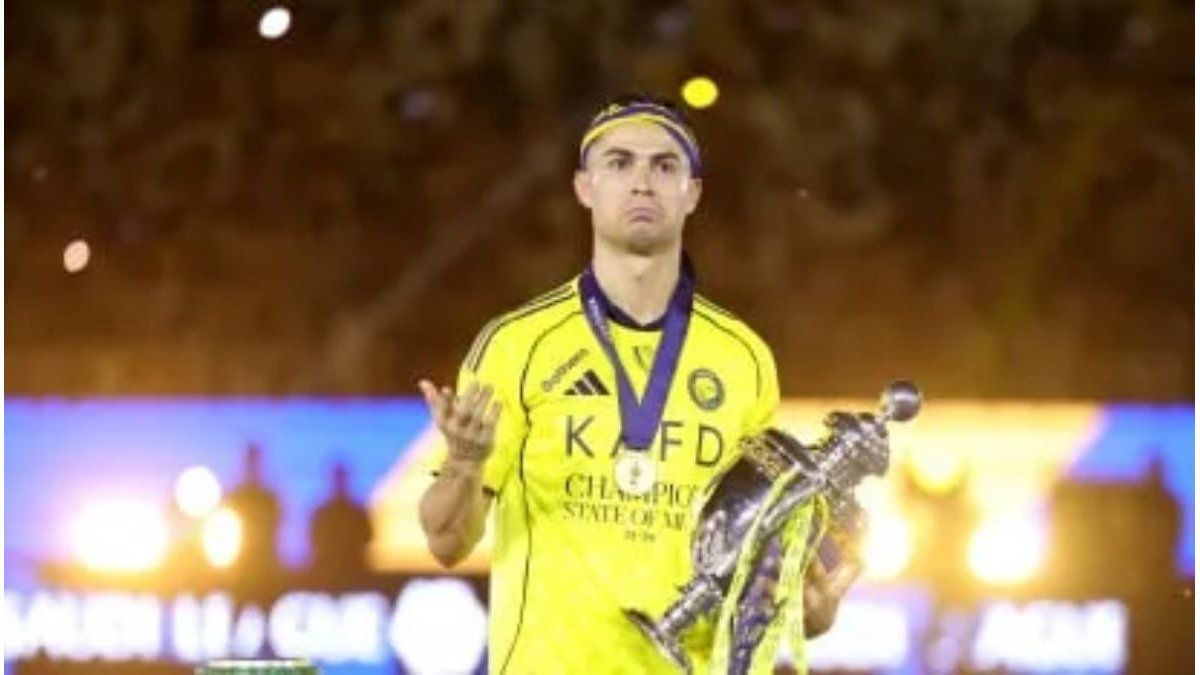 Cristiano Ronaldo fue campeón con Al Nassr