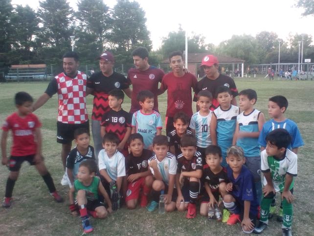 Más de 500 chicos estuvieron en la prueba de Lanús en Paraná