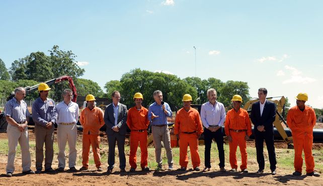 Macri prometió a Bordet que seguirán haciendo obras juntos y le cantó el feliz cumpleaños