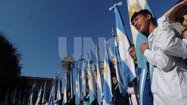 Festejos por el Día de la Bandera Nacional en Santa Fe