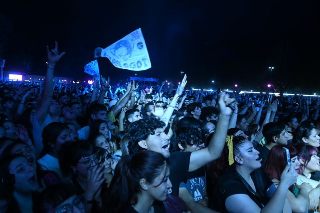 Por la cuarta edición del festival de rock Bandera