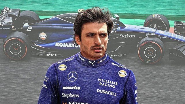 Carlos Sainz debutará con Williams en los test de Abu Dabi.