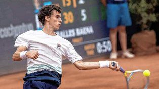 Juan Manuel Cerúndolo fue eliminado del ATP 250 de Umag