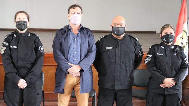 Asumieron autoridades de la policía en Recreo