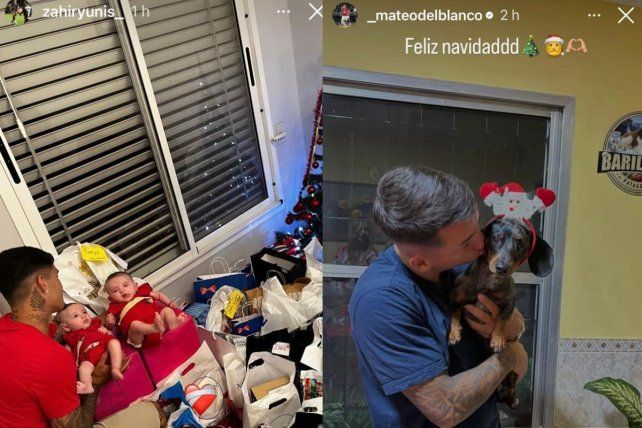 Navidad en familia: así festejaron los jugadores de Colón y Unión