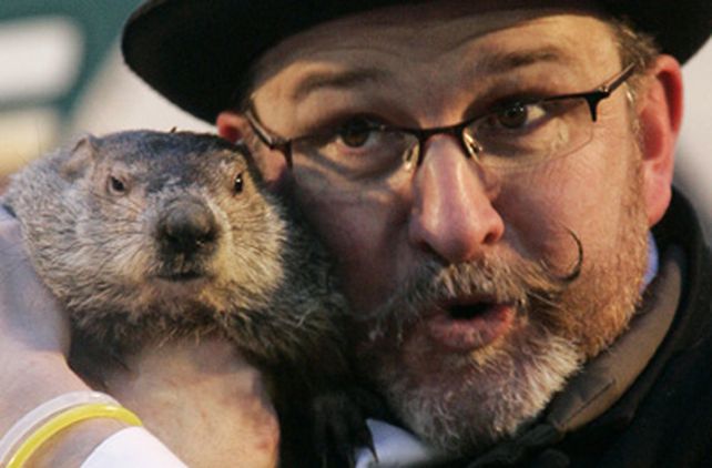 La marmota Punxsutawney Phil predice seis semanas m&aacute;s de invierno en EEUU