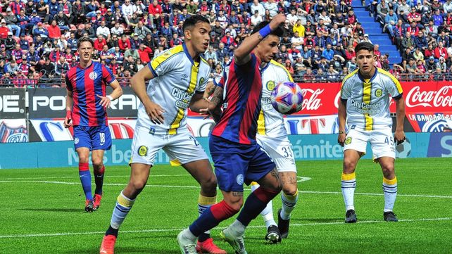San Lorenzo y Rosario Central empataron 1-1 en el Nuevo Gasómetro.