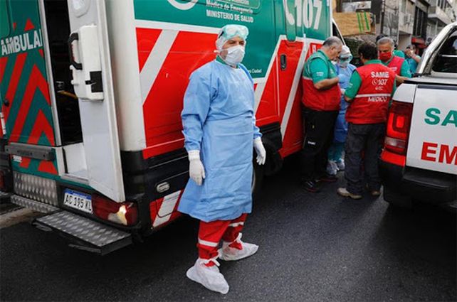 Agentes sanitarios. Un año doloroso de pandemia en nuestro país.
