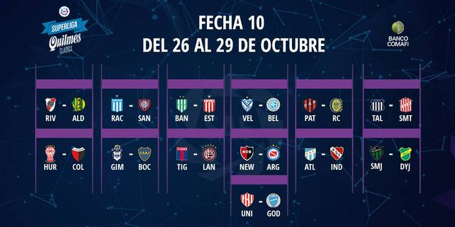 El programa completo de la Superliga 2018/19
