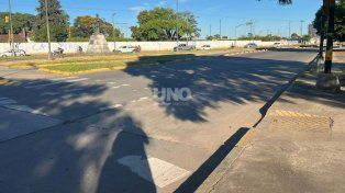 El lugar en donde sucedió el hecho en barrio Villa Hipódromo